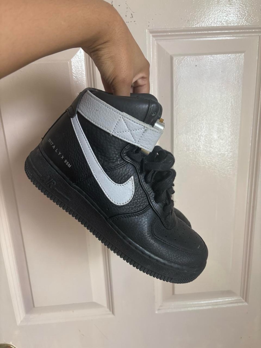 1017 ALYX 9SM Black and greg High-Top Sneakers